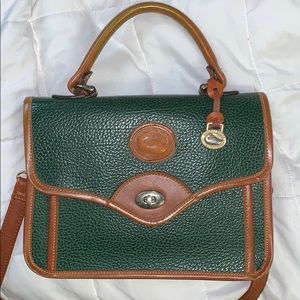 Vintage Dooney&Bourke Leather Satchel